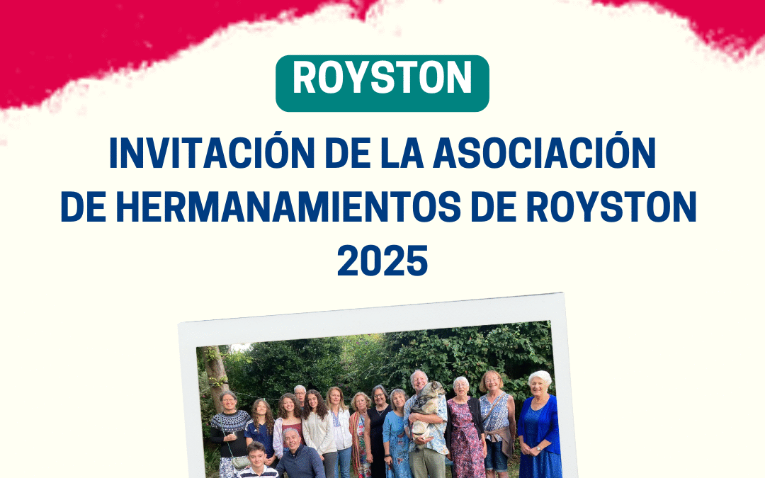 Invitación de la Asociación de Hermanamientos de Royston 2025